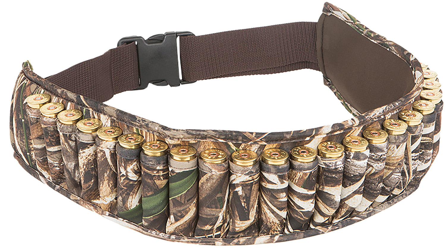 Allen 2525 Waterfowl Shotgun Shell Belt, 25rd, Realtree Max-4, Neoprene, Adjustable Waist