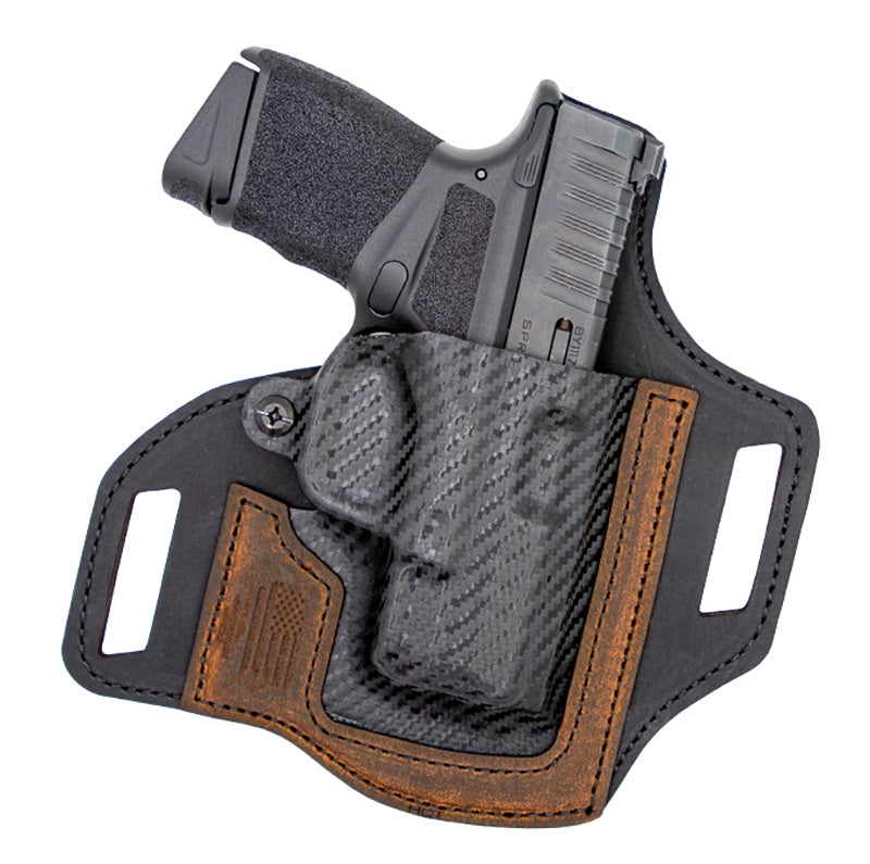 Versacarry Rebel OWB Hybrid Kydex Water Buffalo Brown Holster for Sig P365