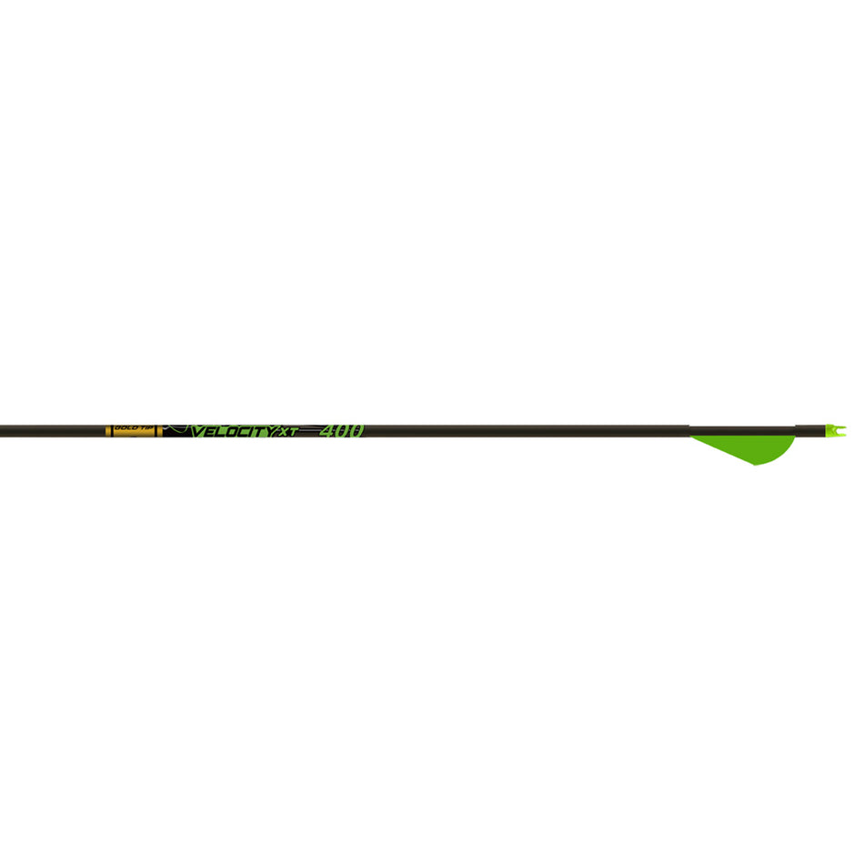 Gold Tip Velocity XT Arrows 300 Spine with Raptor Vanes 6-Pack