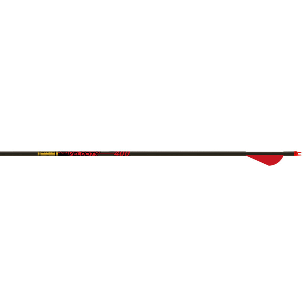 Gold Tip Velocity Arrows Spine 500 Raptor Vanes 6-Pack