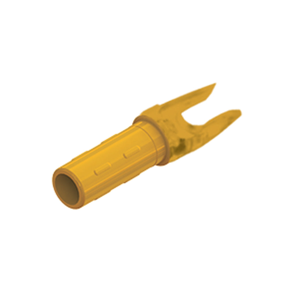 Gold Tip GTO Press Fit Arrow Nocks Flo Orange 12-Pack