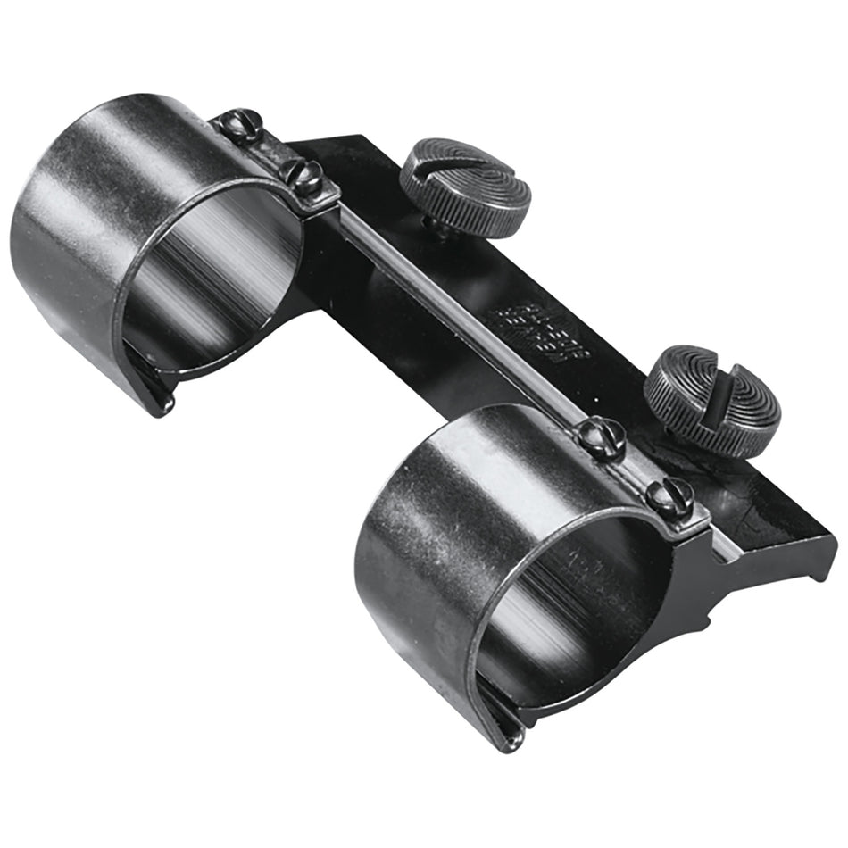 Weaver 49350 Detachable Side Mount 1-Inch High Bracket Scope Mount and Ring Combo Black
