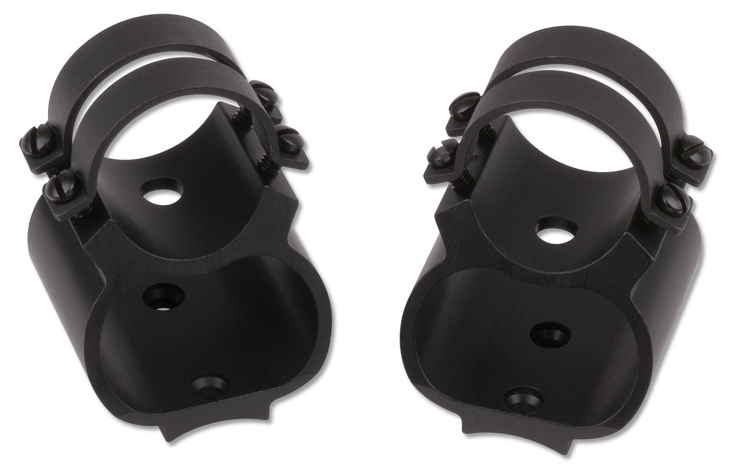 Weaver 49711 See-Thru Scope Mount and Ring Combo Matte Black Ruger 10/22 1 Inch