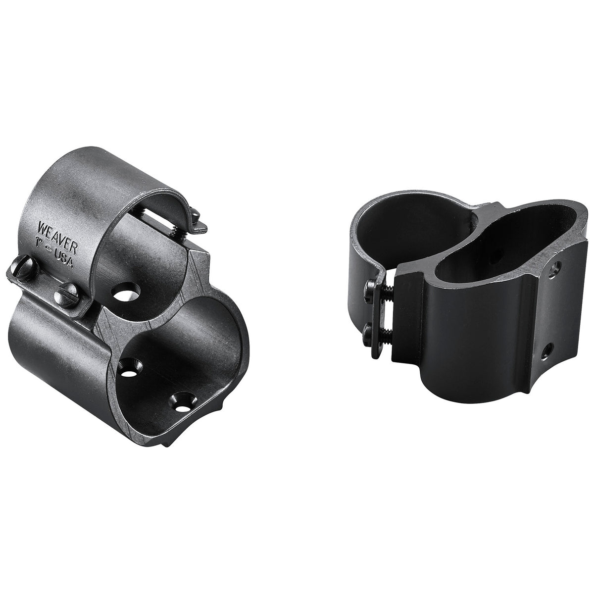 Weaver 49715 See-Thru Scope Mount and Ring Combo Matte Black Remington 760/742 1 Inch