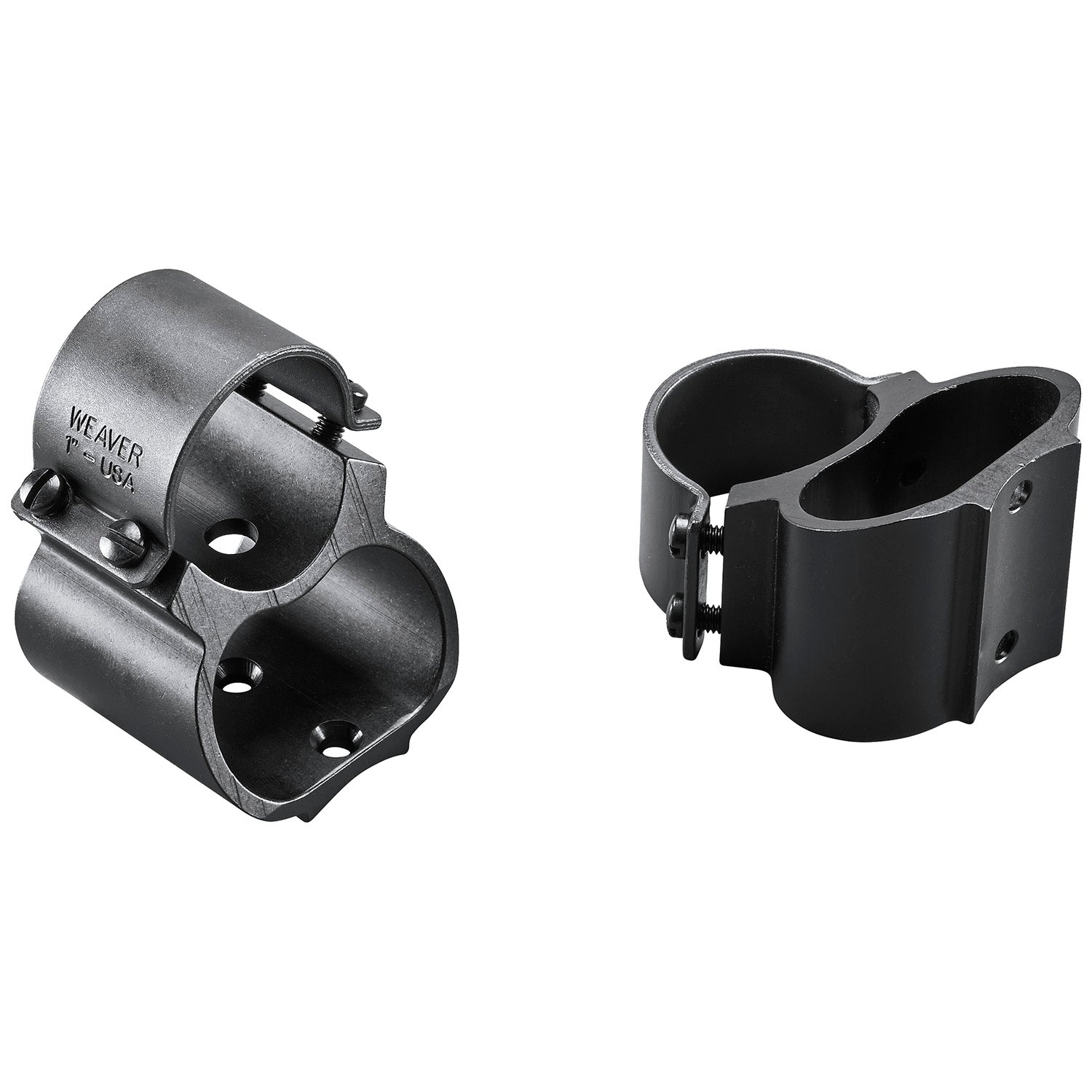 Weaver 49715 See-Thru Scope Mount and Ring Combo Matte Black Remington 760/742 1 Inch