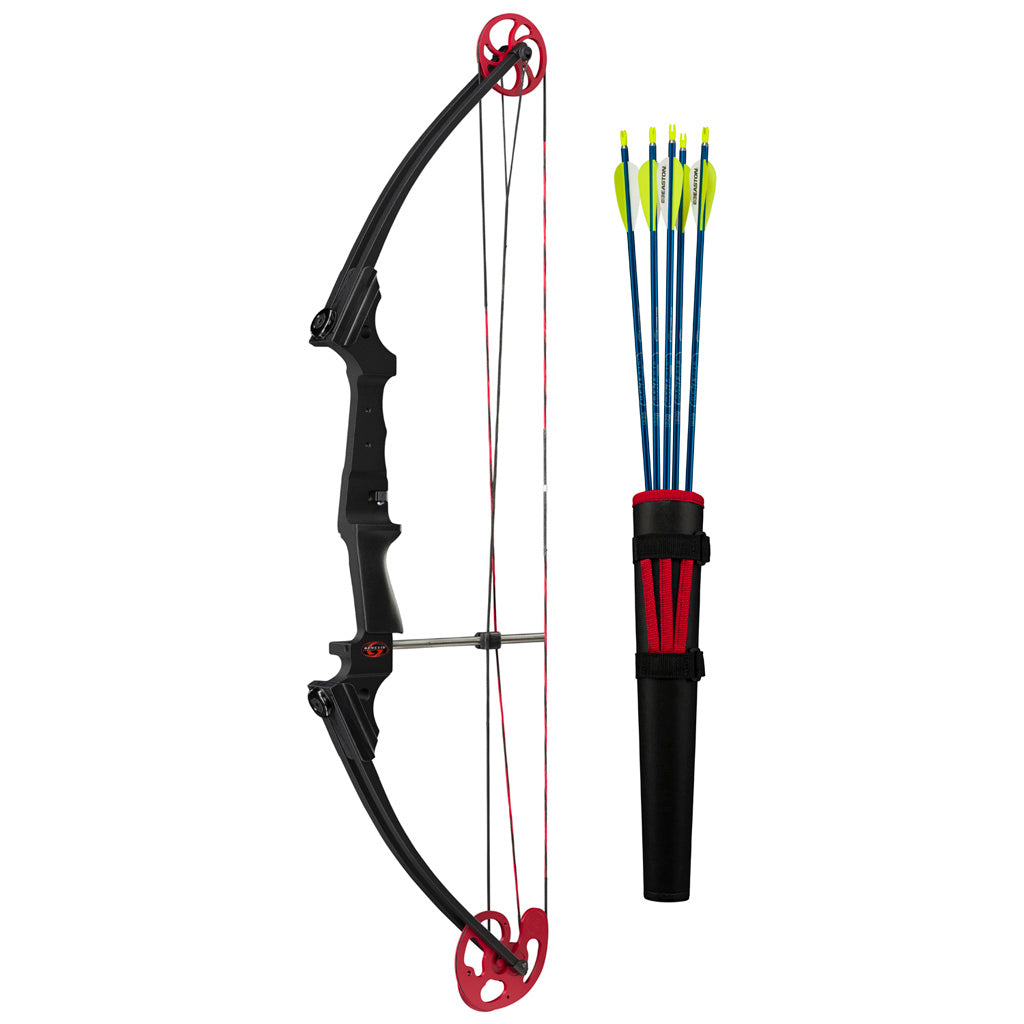 Genesis Compound Bow Set Left Hand Black
