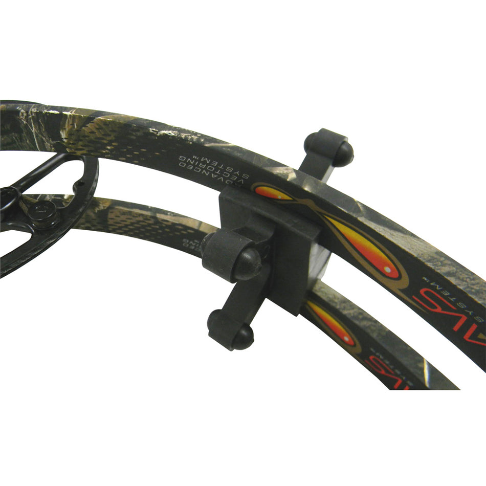 BowJax Revelation Split Limb Dampeners Black 15/16 in. 2 Pack