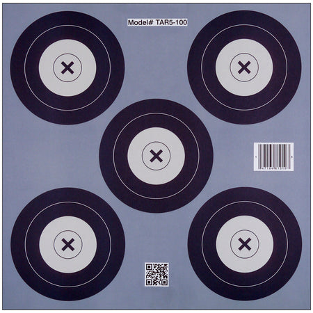 30-06 5 Spot NFAA Indoor Archery Paper Targets 100 pk.