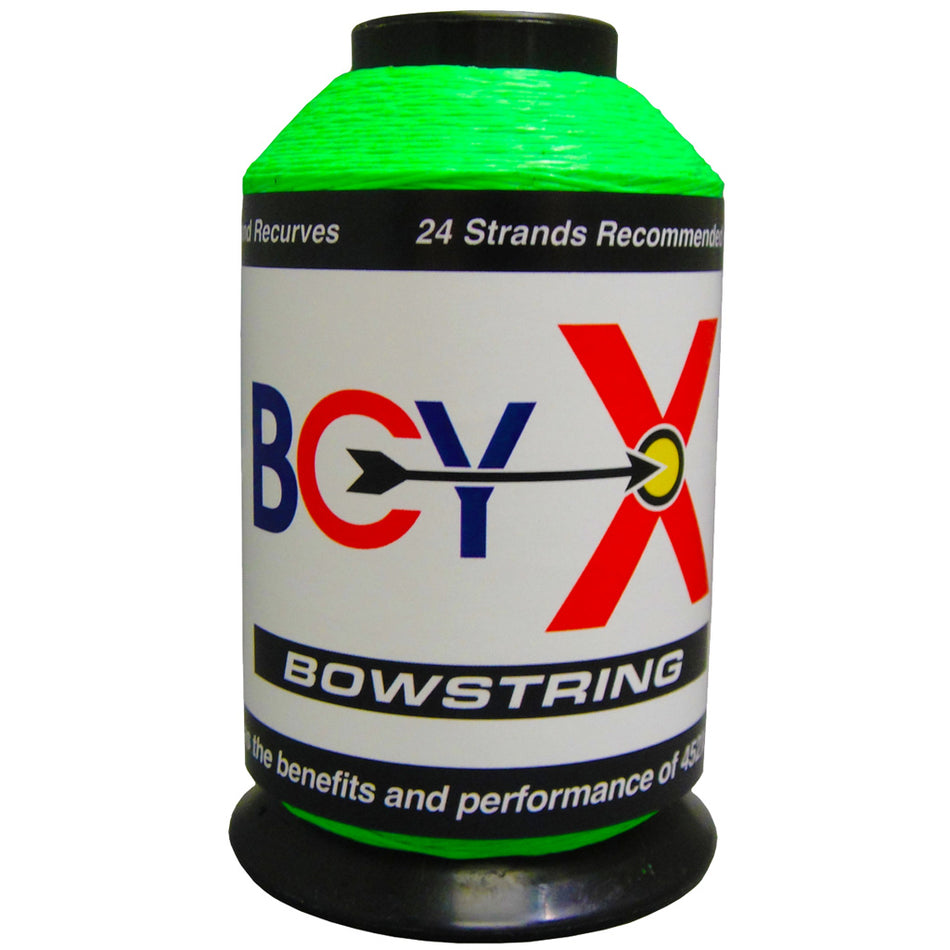 BCY X Compound Bowstring Material Neon Green 1/4 lb.