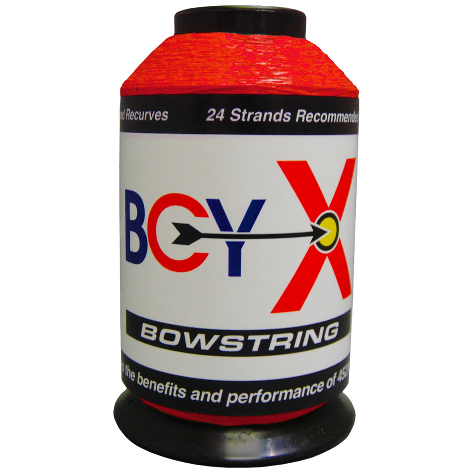 BCY X Compound Bowstring Material Red 1/4 lb.