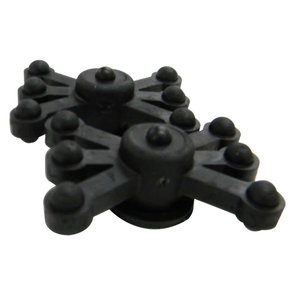 BowJax MonsterJax Solid Limb Dampener for Crossbows Black 2-Pack