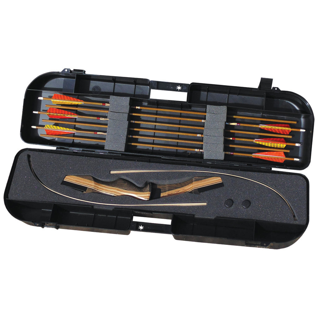 Vista Traveler Takedown Recurve Bow Hard Case Black