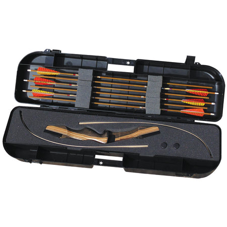 Vista Traveler Takedown Recurve Bow Hard Case Black