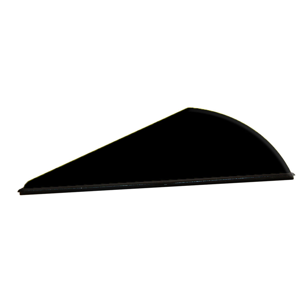 Q2i Rapt-X High-Profile Arrow Vanes Black 100 pk.