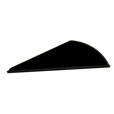 Q2i Rapt-X High-Profile Arrow Vanes Black 100 pk.