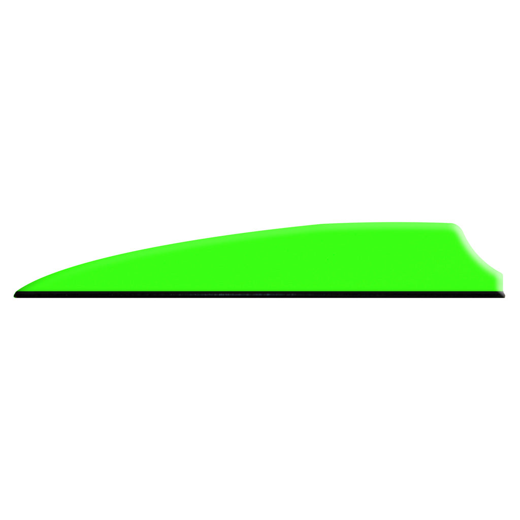 Q2i Fusion X-II Neon Green Arrow Vanes 3 in. 100 Pack