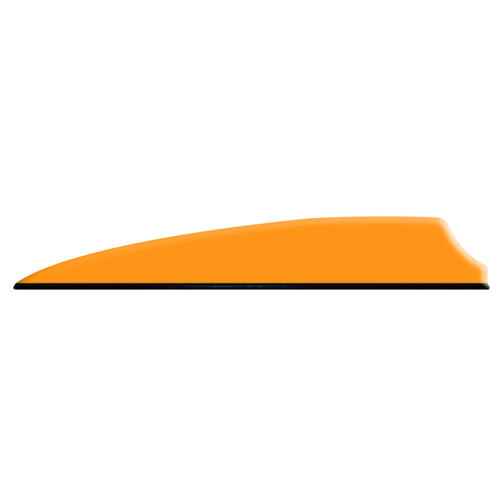 Q2i Fusion X-II Neon Orange Arrow Vanes 3 in. 100 Pack