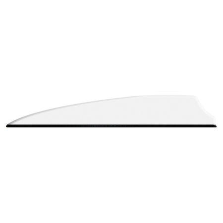 Q2i Fusion X-II White Arrow Vanes 3 in. 100 Pack
