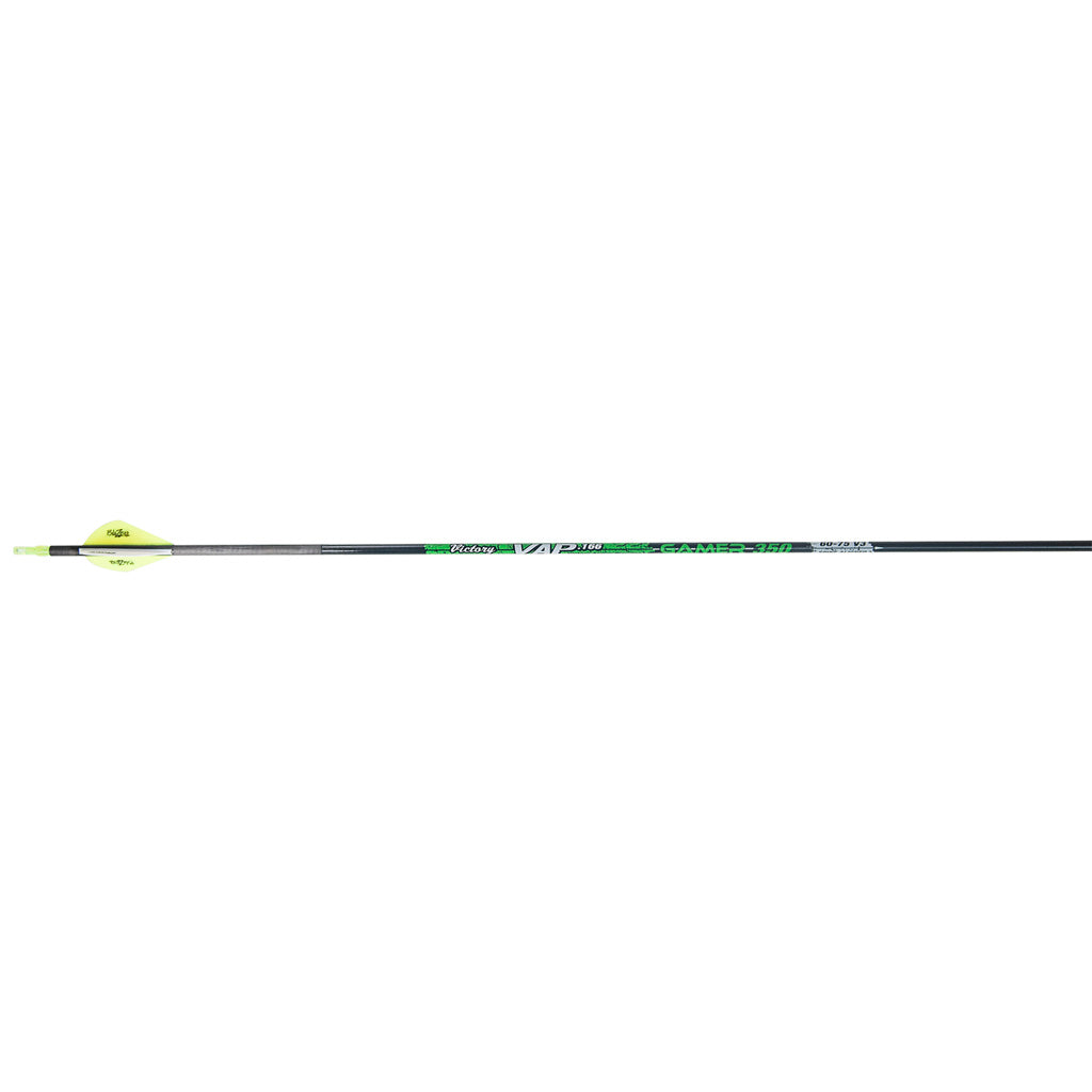 Victory VAP Gamer Carbon Arrows 300 Spine Blazer Vanes 6 pk.