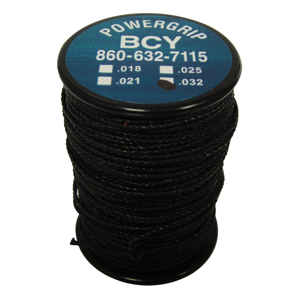 BCY Power Grip Serving Black .032 40 Yards