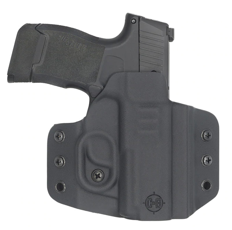 C&G Covert OWB Holster for Sig Sauer P365 Left Hand Black