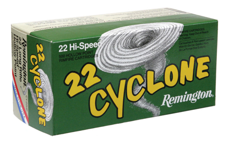 Remington 22 Cyclone .22 Long Rifle 36 gr JHP ammo