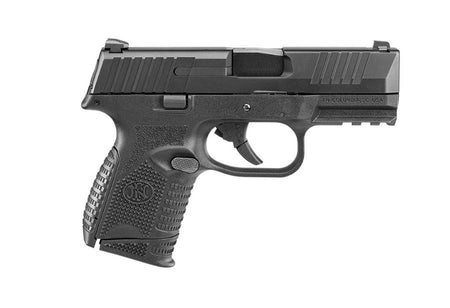 FN 66100816 509C Steel Frame 9mm Luger 10+1, 3.70" Black Steel Barrel, Matte Black Serrated Stainless Steel Slide & Polymer Frame w/Picatinny Rail, Black Interchangeable Backstrap Grip, Ambidextrous