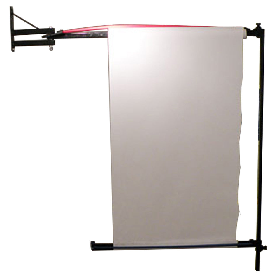 Archery Shooter Paper Tuner Folding Wall Mount with Paper Roll