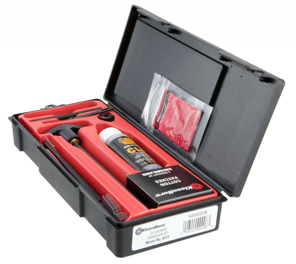 Kleen-Bore Handgun Cleaning Kit with Steel Rods .25 Cal