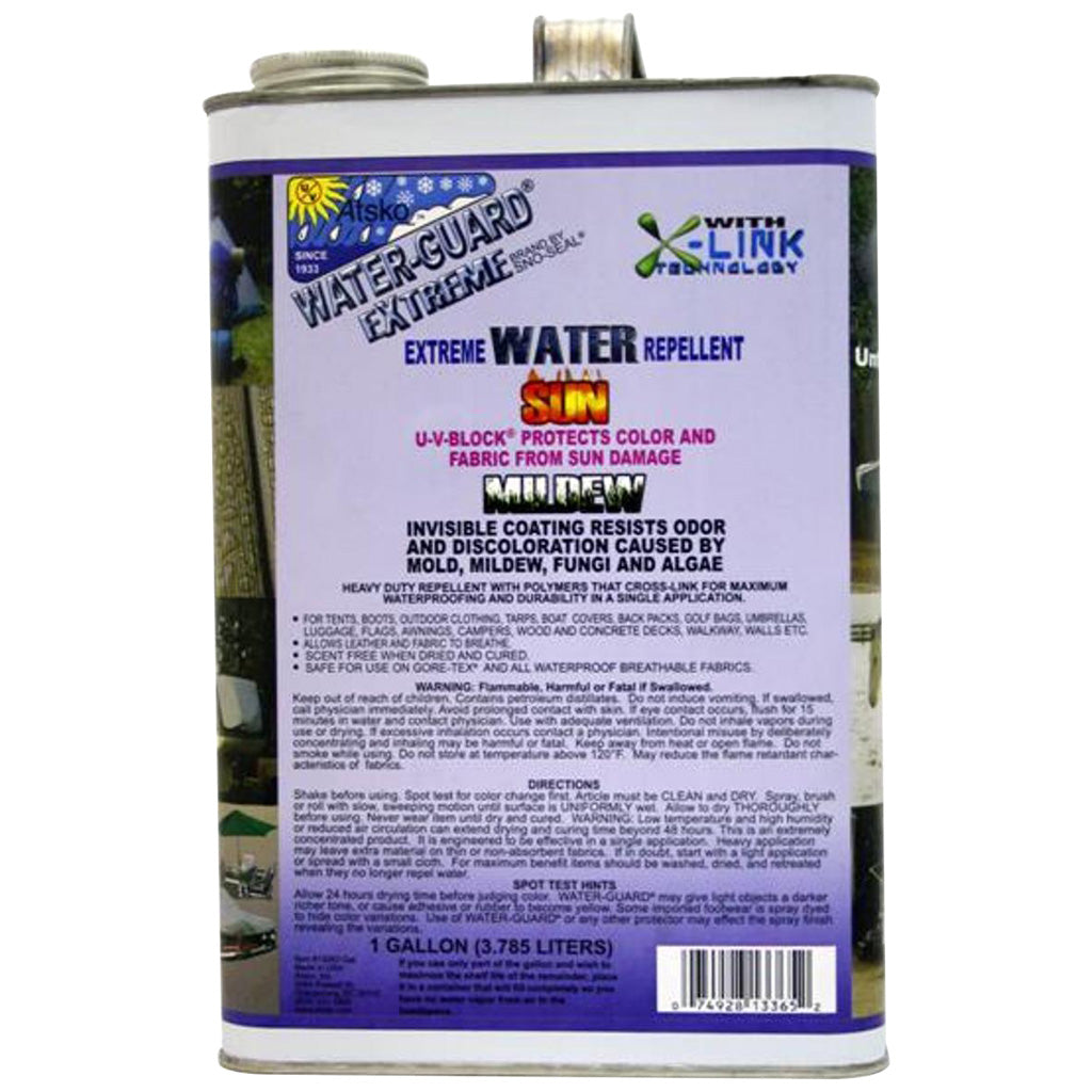 Atsko Water-Guard Extreme Heavy Duty Waterproofing Repellent 1 Gallon