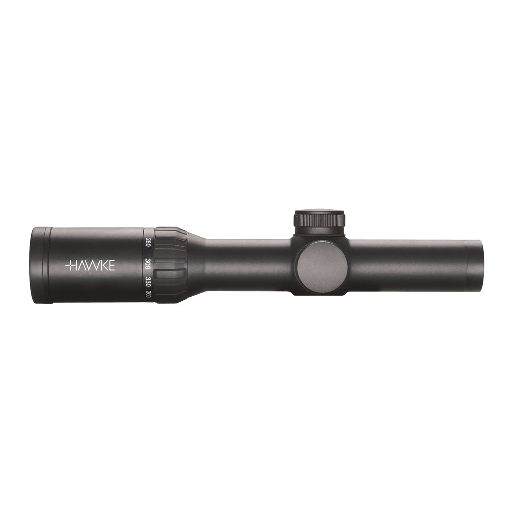Hawke XB30 Pro Crossbow Scope 1-5x24 Illuminated Reticle 30mm Tube