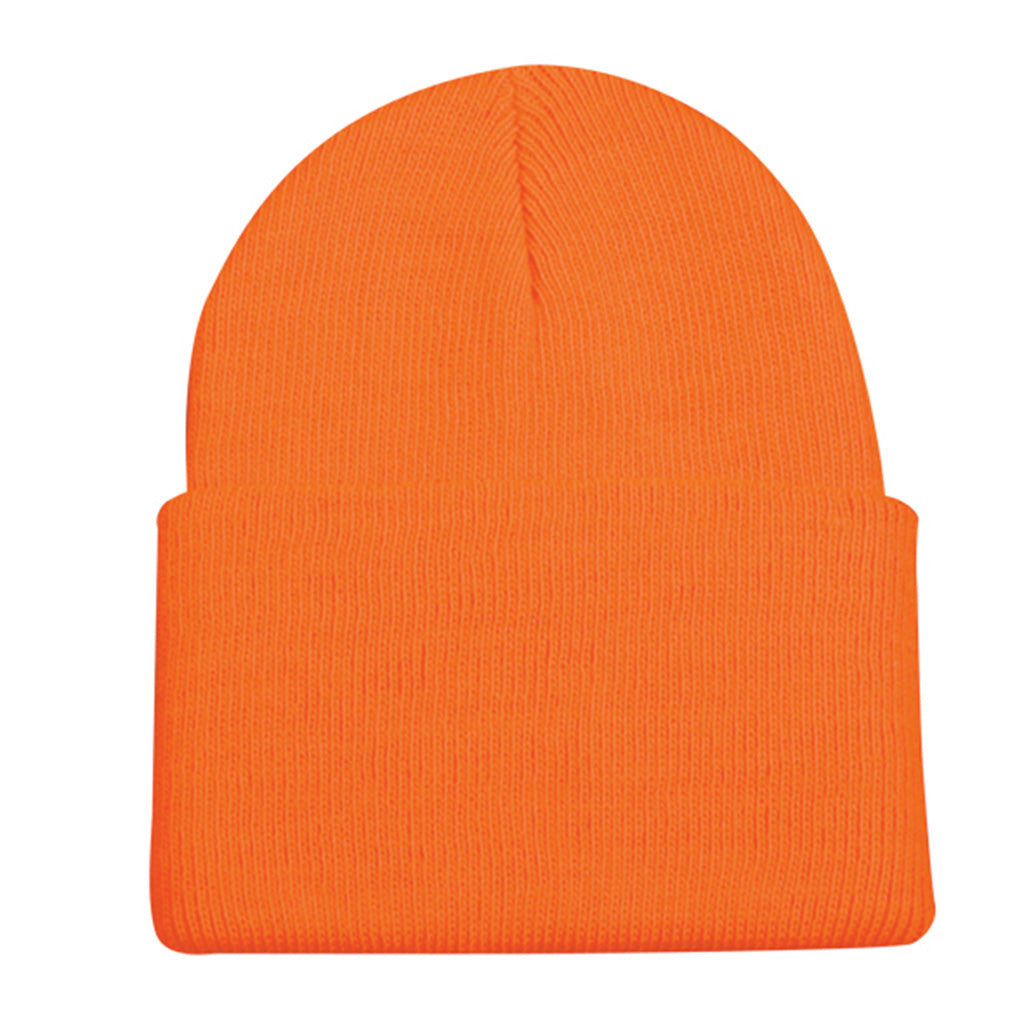 Outdoor Cap Blaze Orange Knit Watch Cap with Cuff