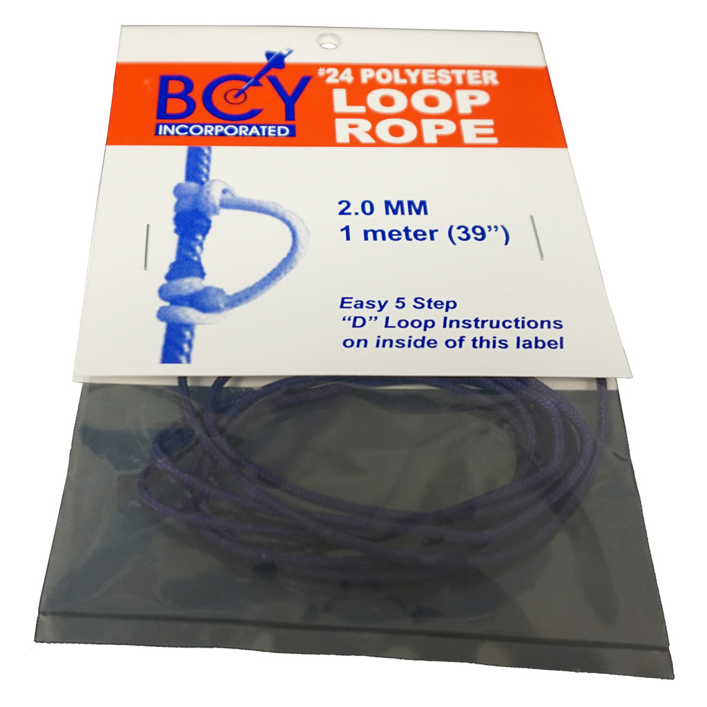 BCY 24 D-Loop Bowstring Material Purple 1m