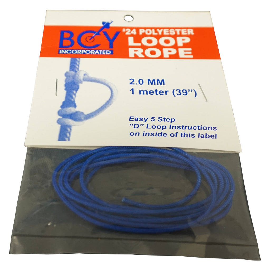 BCY 24 D-Loop Bowstring Material Royal Blue 1m