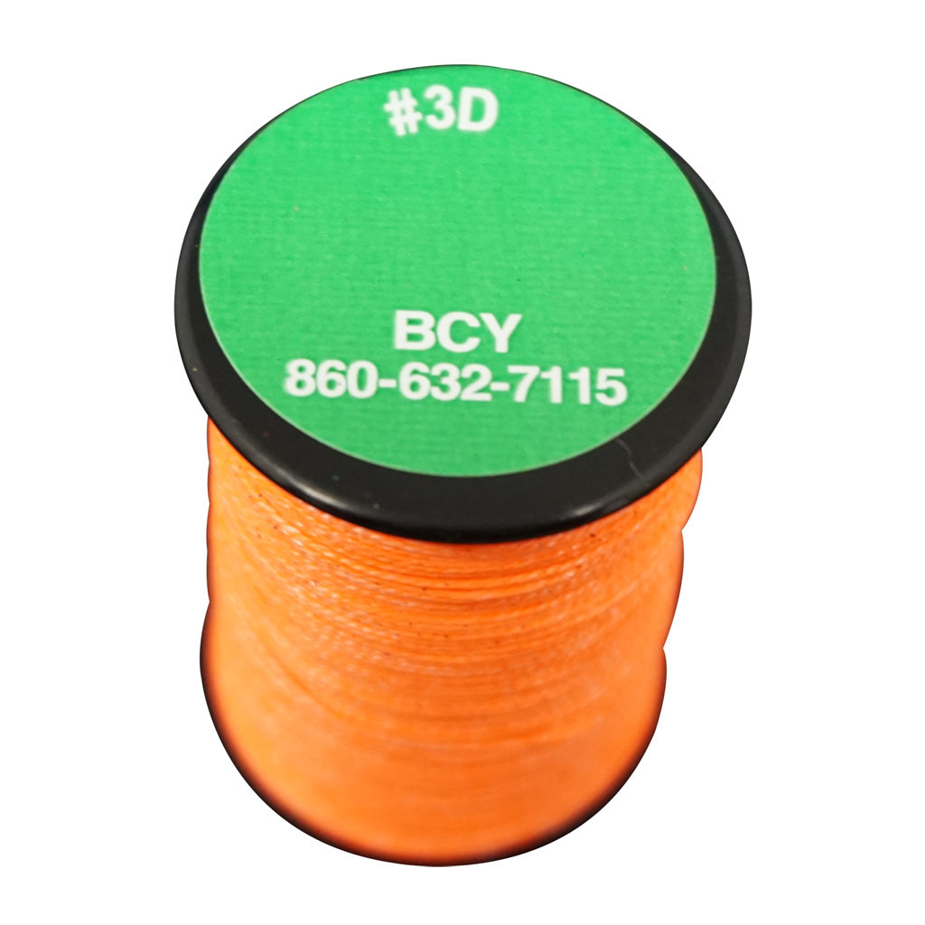 BCY 3D Archery End Serving Material Neon Orange 120 yds.