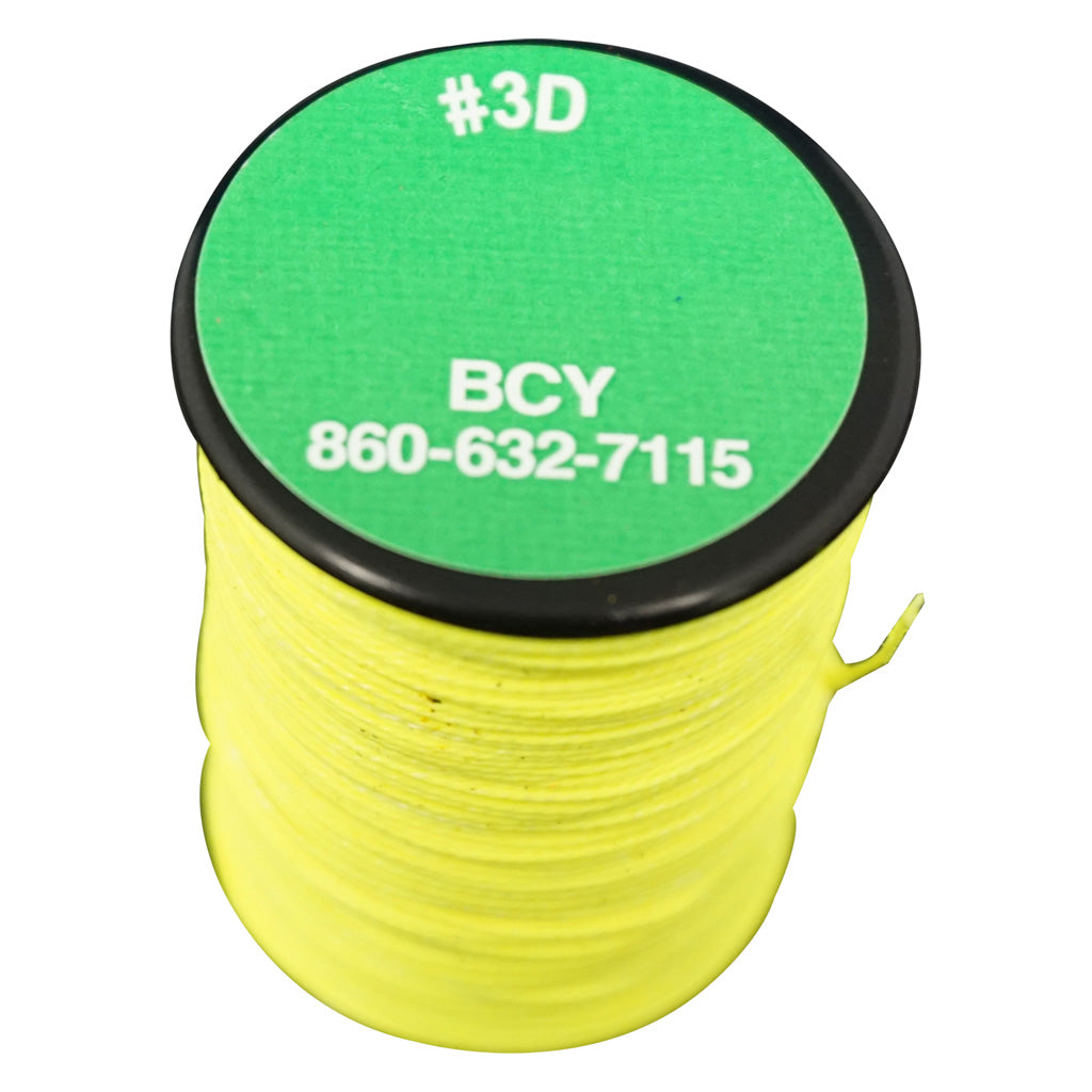 BCY 3D Archery End Serving Material Neon Yellow 120 yds.