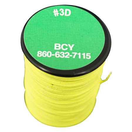 BCY 3D Archery End Serving Material Neon Yellow 120 yds.
