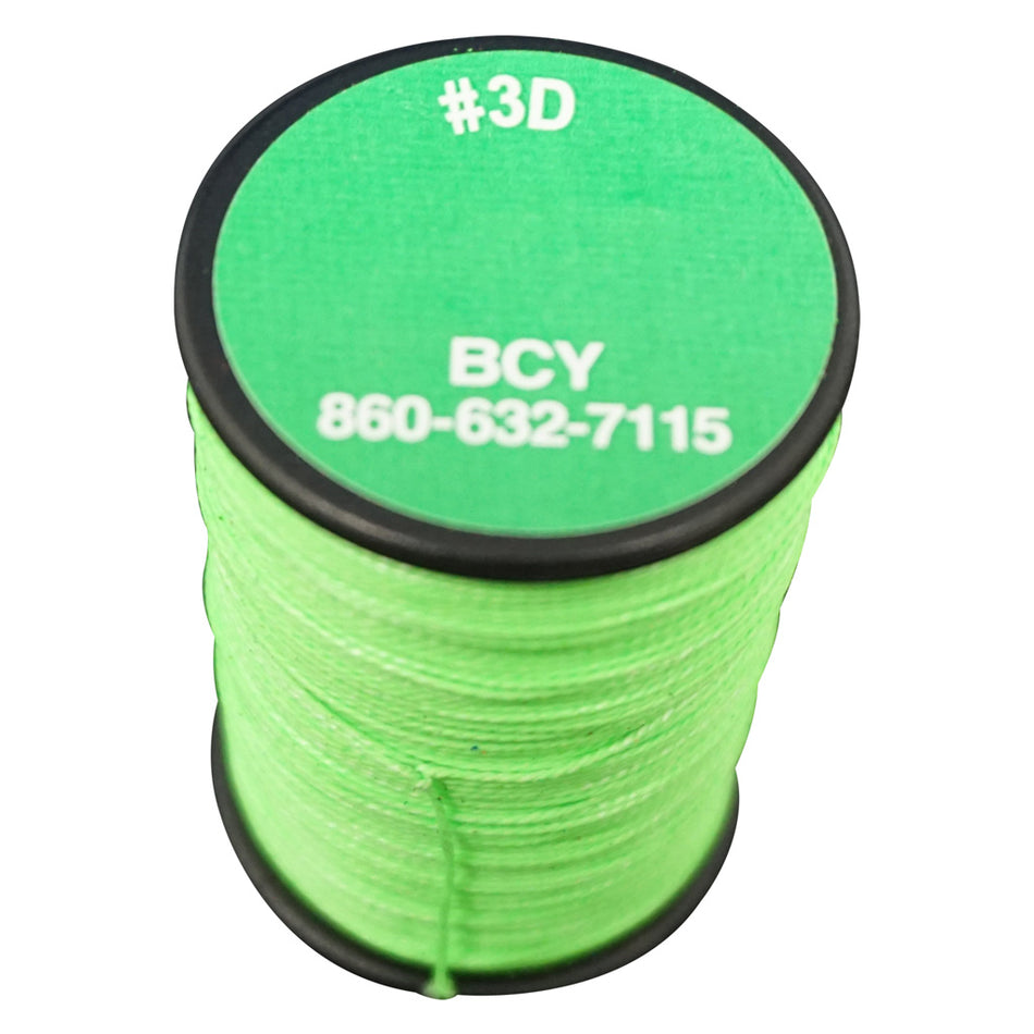 BCY 3D Archery End Serving Material Neon Green 120 yds.
