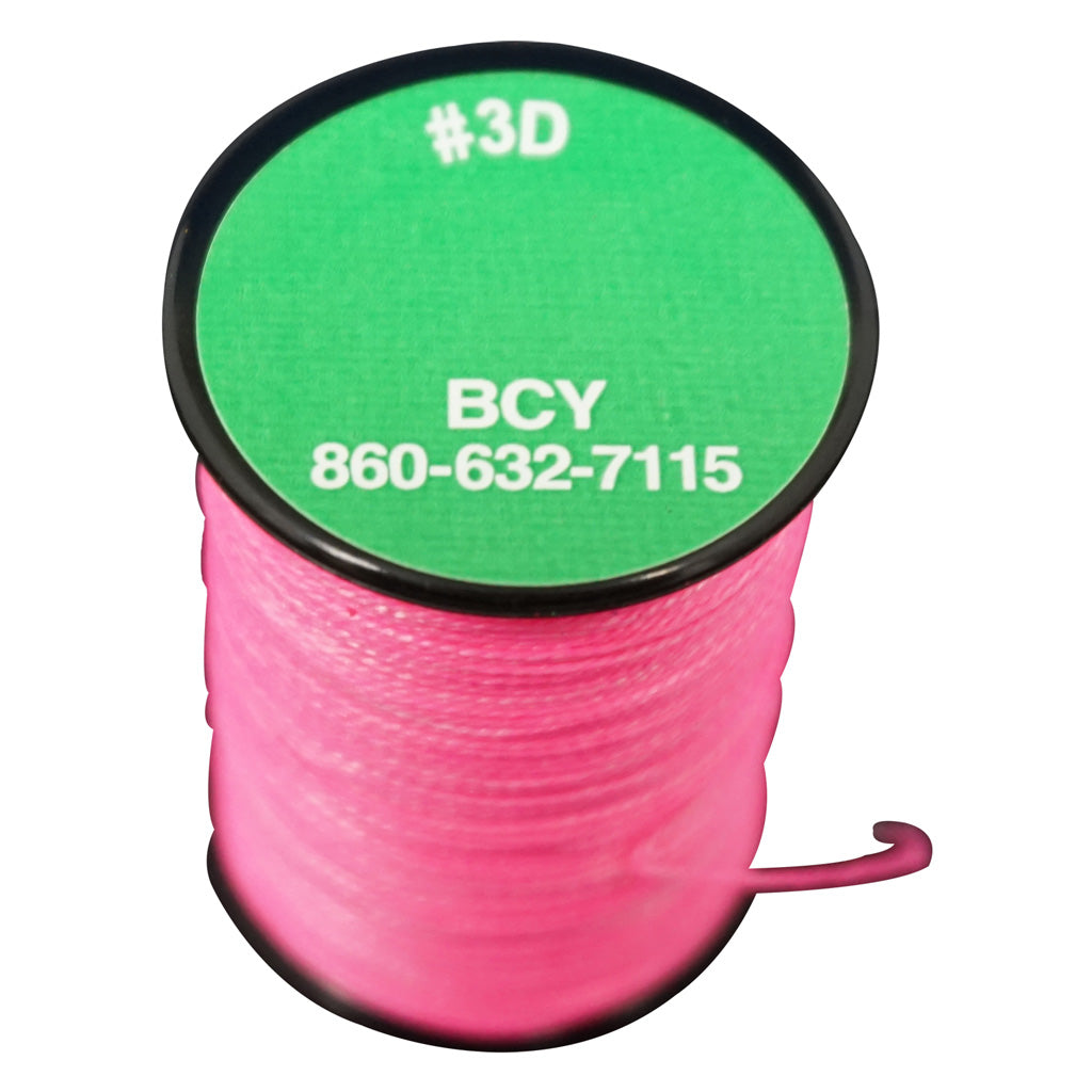 BCY 3D Archery End Serving Material Neon Pink 120 yds.