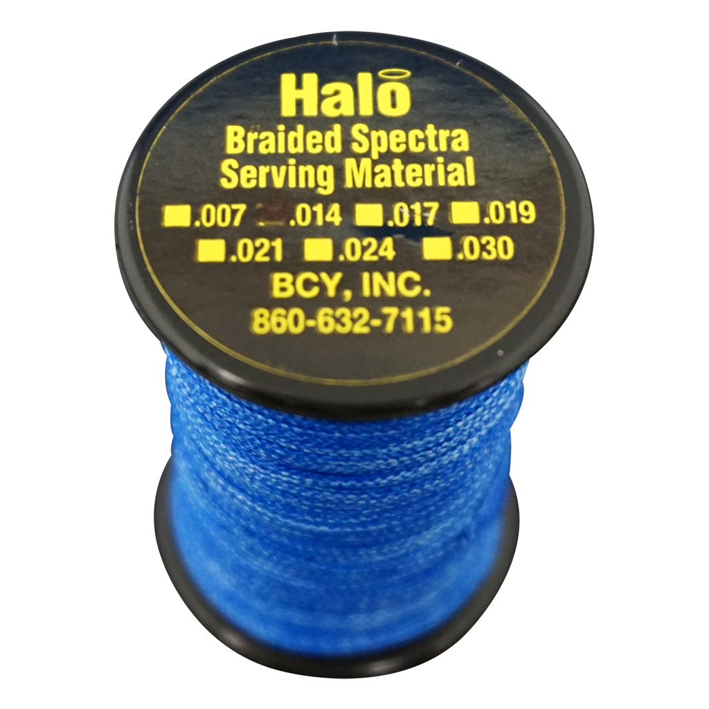 BCY Halo Braided Spectra Bowstring Serving Royal Blue .014 120 yds.