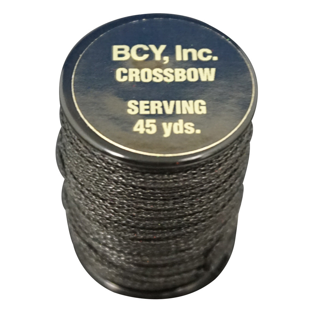 BCY Crossbow String Center Serving Black .030 45 yds.