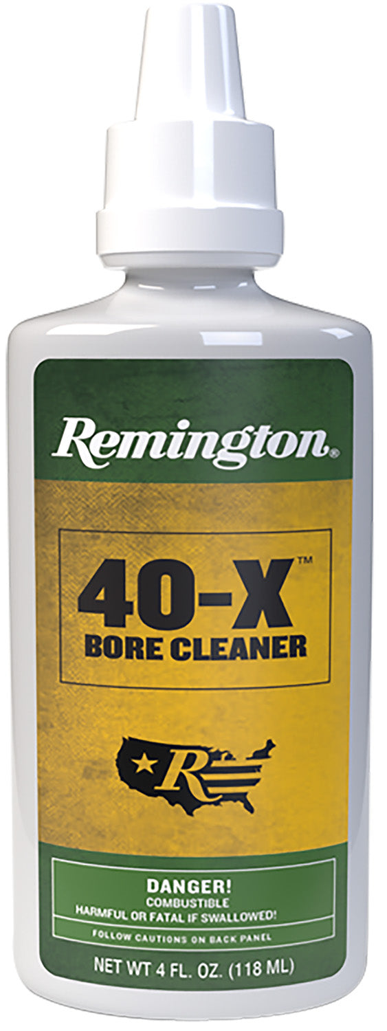Remington Accessories 18397 40-X Bore Cleaner Removes Carbon Lead Fouling 4 oz Bottle