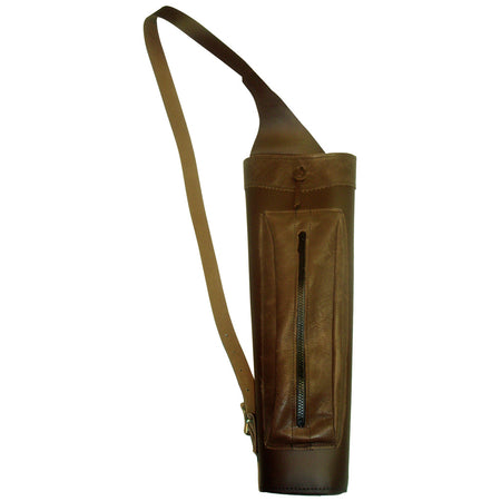 Wyandotte Traditional Leather Shoulder Quiver with Pocket Medium RH