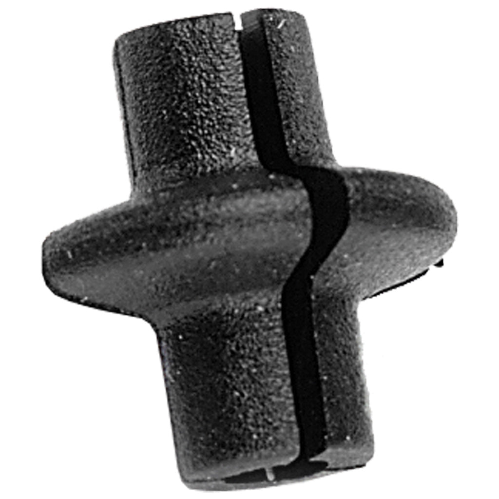 Pine Ridge Slotted Kisser Button Black 1 pk.