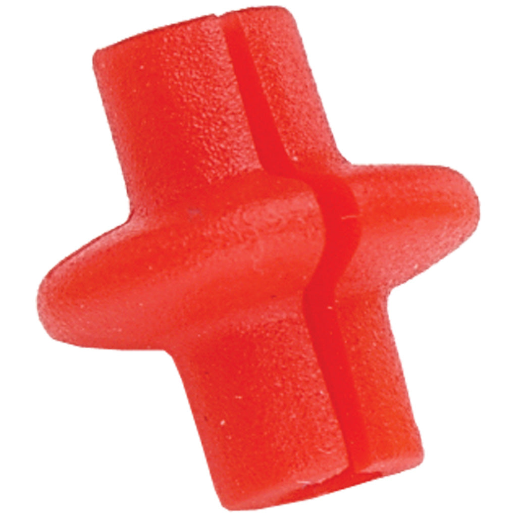 Pine Ridge Slotted Kisser Button Red 1 pk.