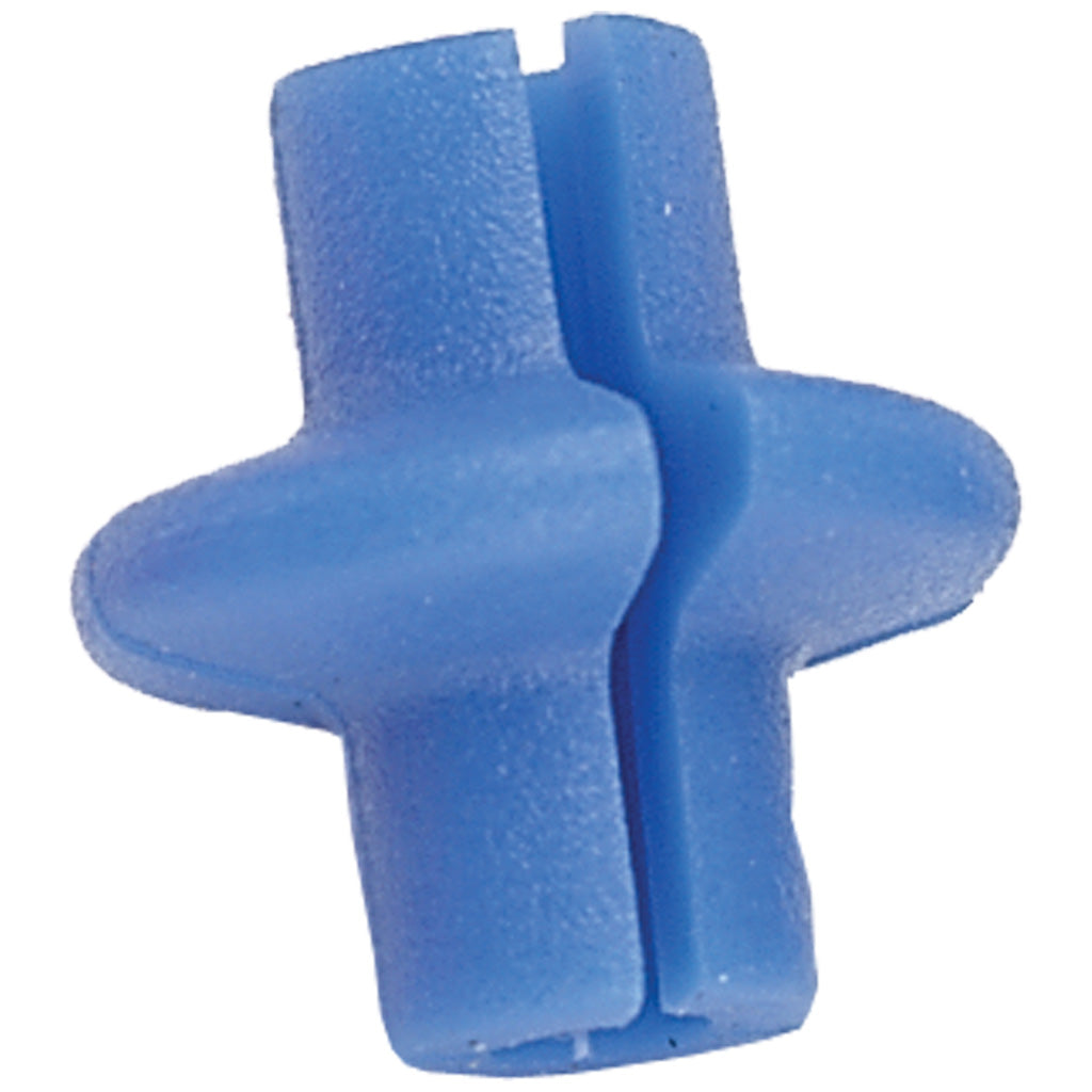 Pine Ridge Slotted Kisser Button Blue 1 pk.