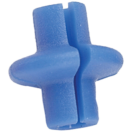 Pine Ridge Slotted Kisser Button Blue 1 pk.