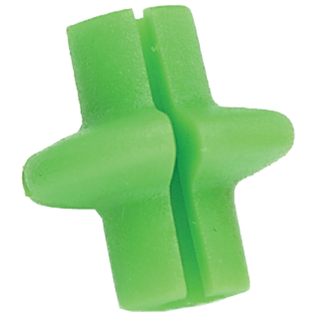 Pine Ridge Slotted Kisser Button Lime Green 1 pk.