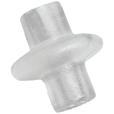 Pine Ridge Slotted Kisser Button Clear 1 pk.
