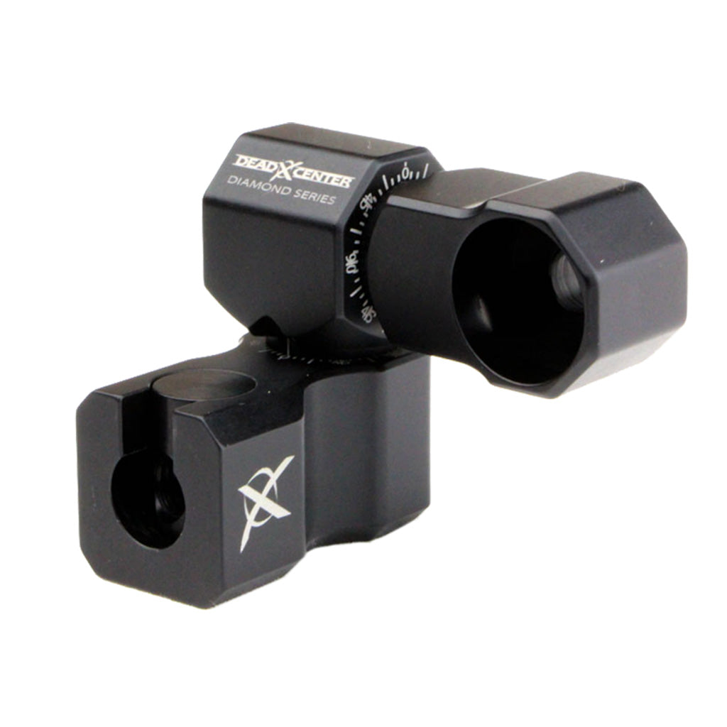Dead Center Diamond Series Single Offset Stabilizer Mount Black